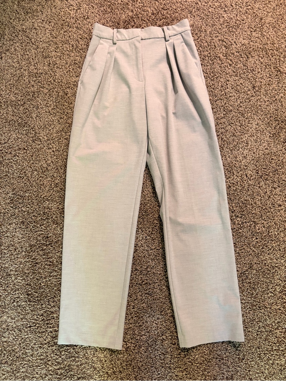 H&M Women's Gray Chino Pants Size 4